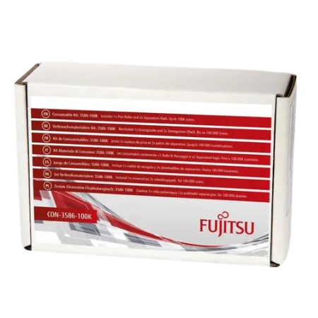 Consumable kit for the Fujitsu S1500/N1800/fi-6110.